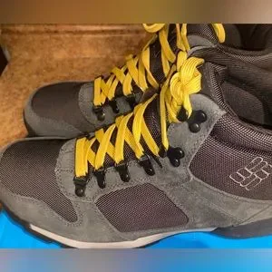 Columbia | Shoes | Columbia Mens Gray Lace Up Hiking Trail  display picture 1